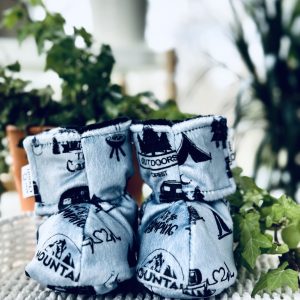 Alternative view of Pantoufles à velcro - Camping