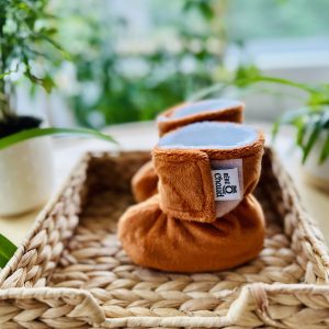 Pantoufles à velcro - Rouille sans relief 24h