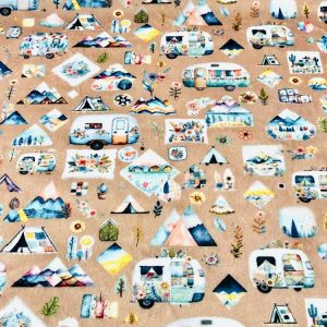 Pantoufles à velcro - Road Trip