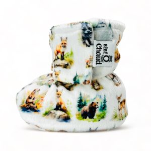 Pantoufles à velcro - Animaux d'amérique