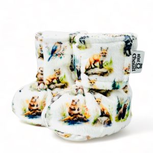 Pantoufles Minky Imprimé