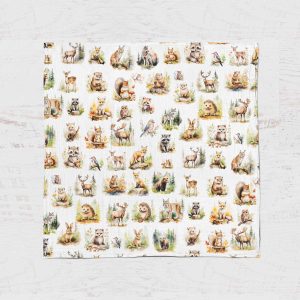 Alternative view of Mousseline - Animaux d'amérique 24h