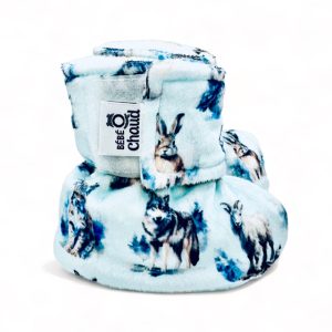 Alternative view of Pantoufles à velcro - Animaux du nord