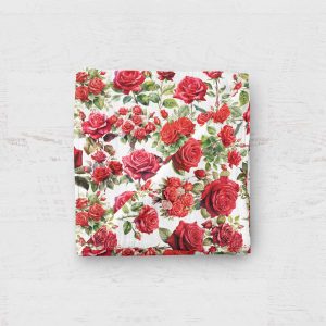Mousseline - Bouquet de rose rouge 24h