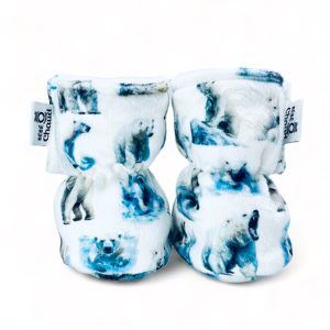 Alternative view of Pantoufles à velcro - Ours de la banquise