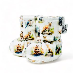 Alternative view of Pantoufles à velcro - Animaux d'amérique