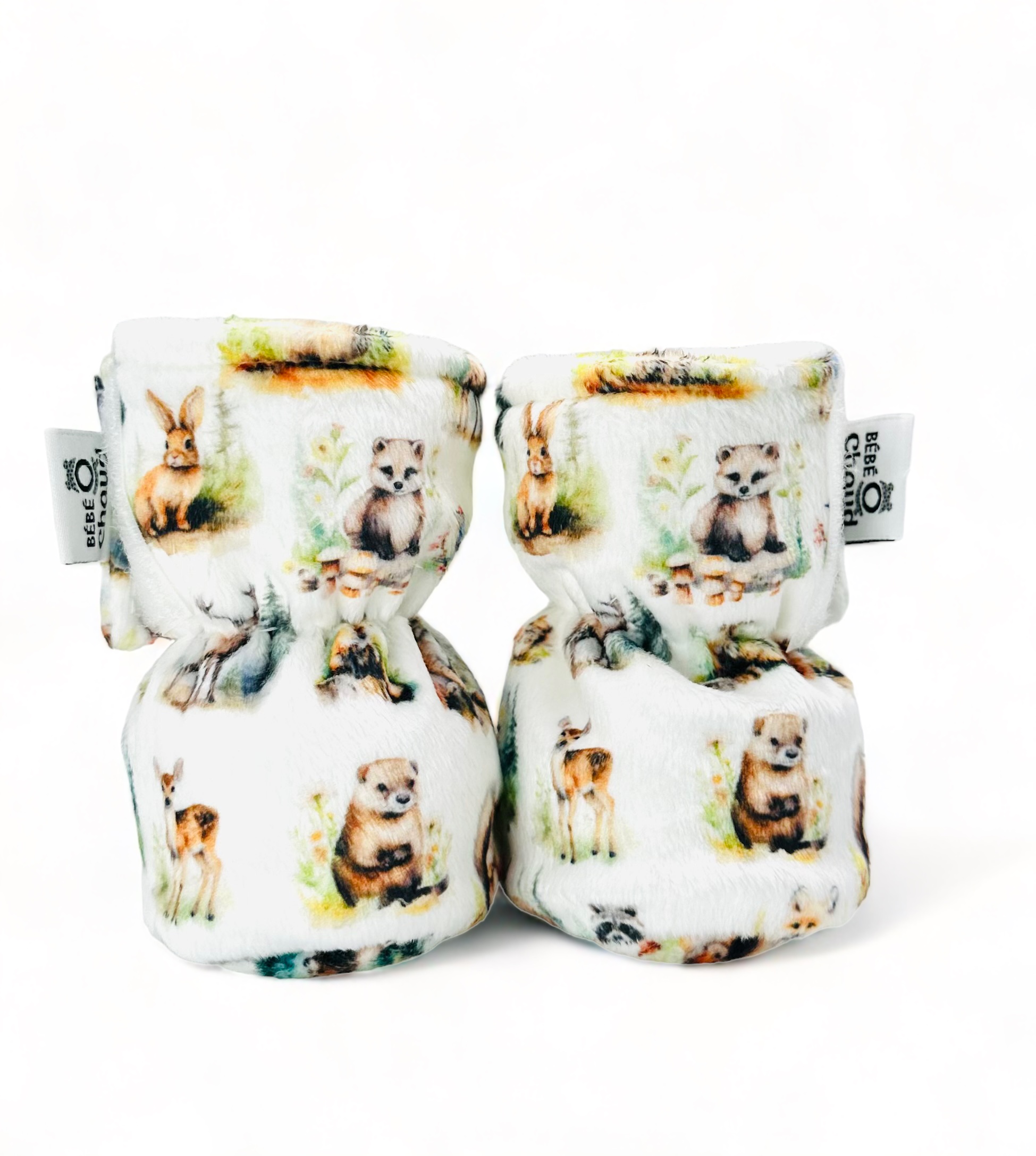 Pantoufles à velcro - Animaux d'amérique – Image 4