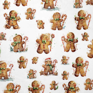 Pantoufles à velcro - Pain d'épice