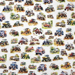 Pantoufles à velcro - Tracteur 24h