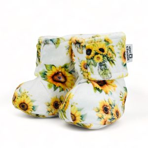 Alternative view of Pantoufles à velcro - Bouquet de tournesole