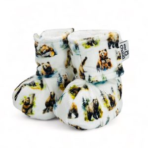 Alternative view of Pantoufles à velcro - Grizzli