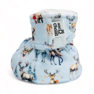 Pantoufles à velcro - Renne nordique