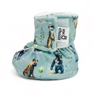 Pantoufles à velcro - Bébé d'afrique 24h