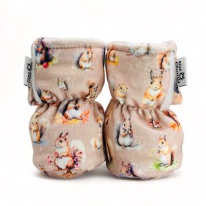 Alternative view of Velcro slippers - Autumn Squirrel