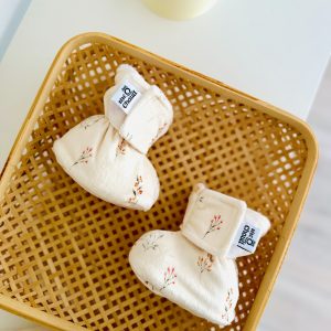 Pantoufles à velcro - Bouton de champ