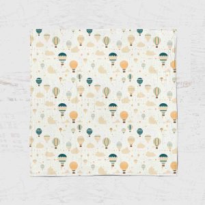 Alternative view of Mousseline - Montgolfière orange 24h