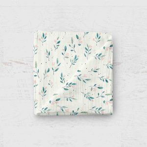 Mousseline - Fleur et feuillage 24h