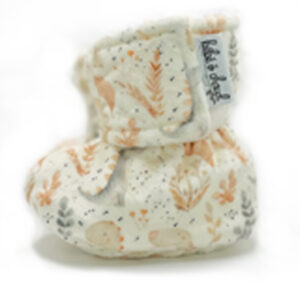 Pantoufles à velcro - Dino boho 24h