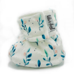 Pantoufles à velcro - Fleur et feuillage 24h